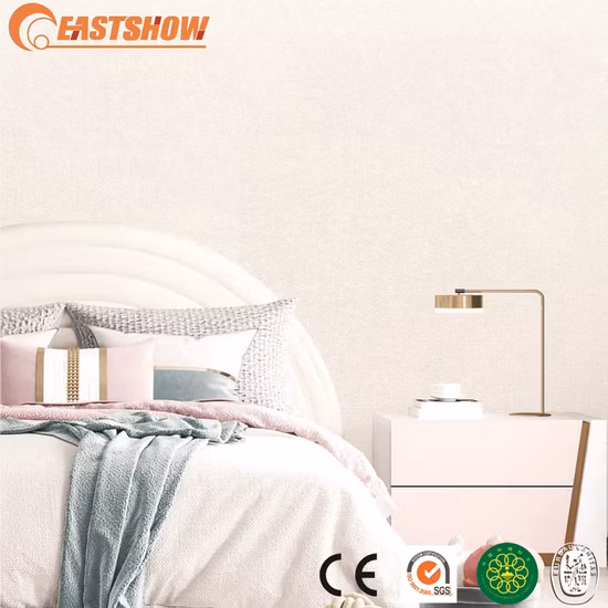 Moderne 3D-Luxus-Vinyltapete mit Struktur für Schlafzimmer, dekorative Tapeten