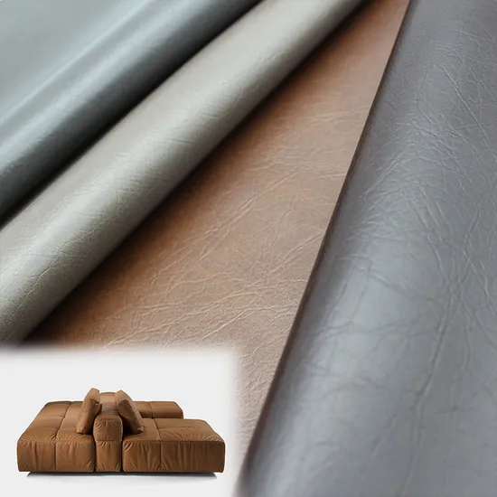 Outdoor Anti UV Anti Meersalz Künstliches Faux PU Faux PVC Leder für Yachtteile