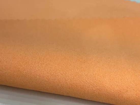 Weiches Möbelleder Mikrofaser-Wildleder für Freizeitschuhe Mikrofaser-PU-Leder